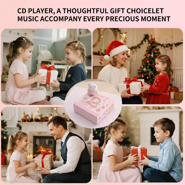 Alt view image 5 of 6 - ICARER Wireless Small Speaker, Kawaii Animal Bluetooth Speaker with 20H Playtime & TF Card, Rotating Dancing Doll Music Box, Novelty Decor, Birthday Gifts for Kids Teen Girls