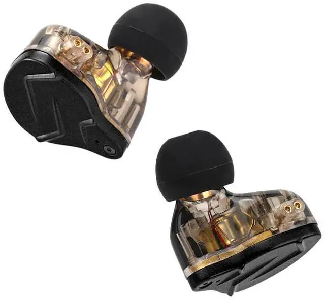 Alt view image 4 of 6 - KZ ZSN Pro X 1BA+1DD Hybrid Driver in Ear Monitor IEM HiFi Wired Earbuds | with Zinc Alloy Shell, Upgraded Audio, Reinforced Cable, Ergonomic Earphones for Gamers & Audiophiles (with Mic, Black)