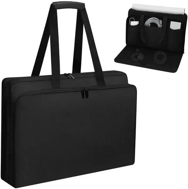 Main image of Carrying Case Compatible with Starlink standard Gen 3, With Thick Padded Inner and Multiple Pockets, Heavy-Duty Travel Storage Bag For Satellite Dish Router Accessories, For Camping,Outdoor, RV
