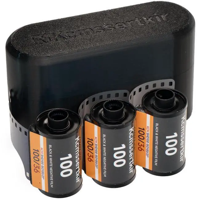 Main image of Black and White Film,35mm Film SHD 100, ISO100,35MM,135-36 Exposures 3-Pack