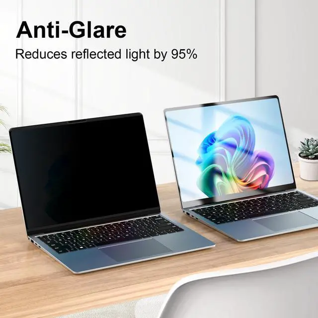 Alt view image 3 of 6 - Magnetic Privacy Screen for 13.5 inch Surface Laptop 5/4/3/2/1 | Surface Laptop Privacy Screen 13.5 inch, Anti-Blue Light, Anti-Glare, Removable & Scratch-Resistant, Fits 5/4/3/2/1