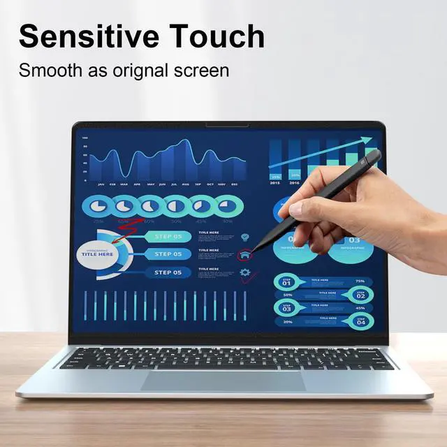 Alt view image 6 of 6 - Magnetic Privacy Screen for 13.5 inch Surface Laptop 5/4/3/2/1 | Surface Laptop Privacy Screen 13.5 inch, Anti-Blue Light, Anti-Glare, Removable & Scratch-Resistant, Fits 5/4/3/2/1