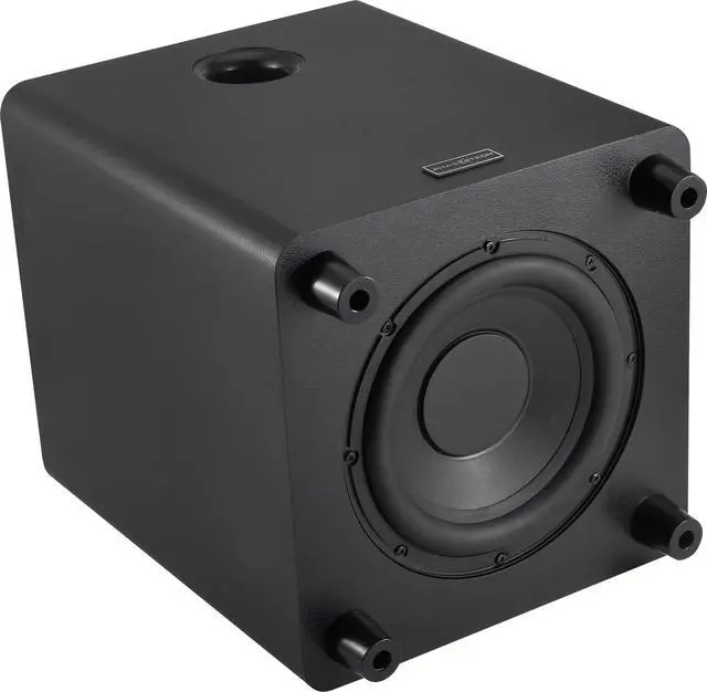 Alt view image 5 of 6 - 8 Inch Passive Subwoofer, 100W Power Heavy Bass Powerful Sound Synthetic Fiber Wood Material, Passive Speaker for Home Theater