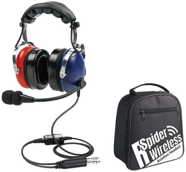 Main image of General Aviation Child Headset with Noise Canceling Mic, Mono/Stereo Switch | 3.5mm Input Jack, Include Headset Bag