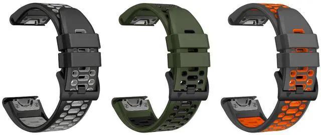 Main image of 26mm Watch Band for Garmin Fenix 8 51mm 3 5x 6x pro 7x pro sapphire solar, quickfit 26 replacement bands for Garmin enduro 2 3 tactix 7 delta for men