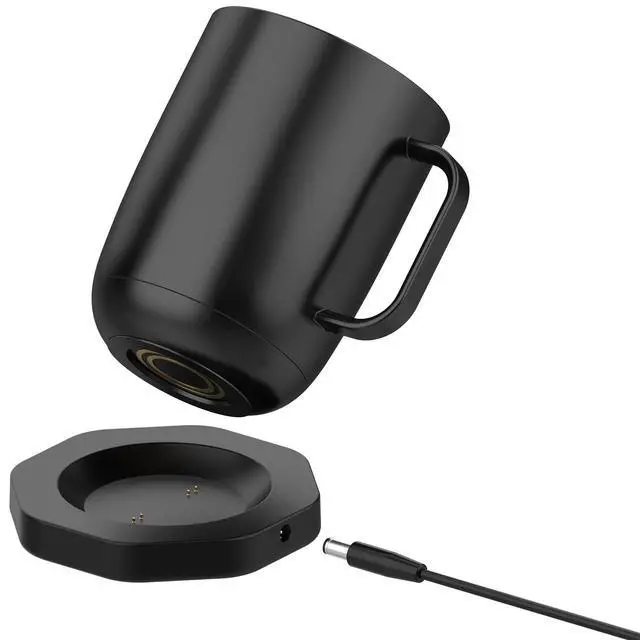 Alt view image 3 of 6 - Charging Coaster for Ember Temperature Control Mug 1 and 2,Black 19V Replacement Charger Dock Base