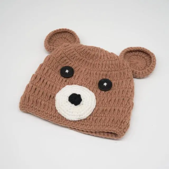 Alt view image 3 of 6 - Newborn Photography Props Animal Outfits | Baby Boy Girl Photo Shoot Outfit, Crochet Knit Infant Picture Prop, Handmade Animals Costume