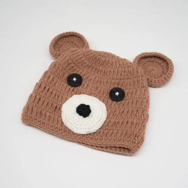Alt view image 3 of 6 - Newborn Photography Props Animal Outfits | Baby Boy Girl Photo Shoot Outfit, Crochet Knit Infant Picture Prop, Handmade Animals Costume