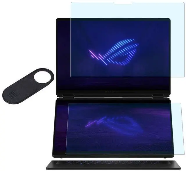 Main image of 2 Pack Screen Protector for 2026 ASUS ROG Zephyrus Duo GX651 16-Inch 2-in-1 Laptop Anti-Blue Light Anti-Glare Anti-UV Filter Reduces Eye Strain Anti Fingerprint