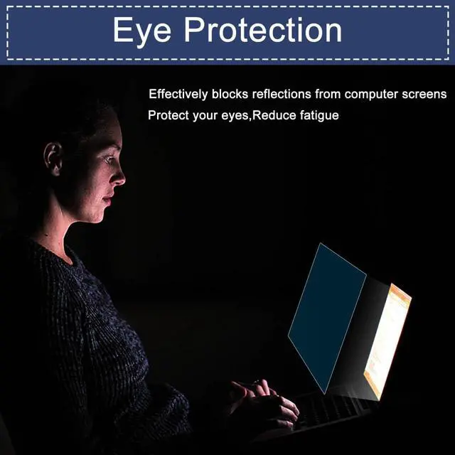 Alt view image 6 of 6 - 2 Pack Screen Protector for 2026 ASUS ROG Zephyrus Duo GX651 16-Inch 2-in-1 Laptop Anti-Blue Light Anti-Glare Anti-UV Filter Reduces Eye Strain Anti Fingerprint