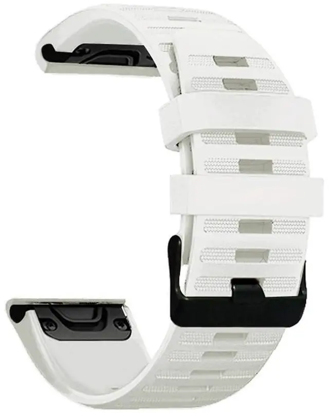 Main image of Compatible with Garmin Fenix 8 47mm/E 47mm/7/7 Pro/6/6 Pro/5/5 Plus Band Silicone, 22mm Quick Fit Watch Band Sport Wristband Bracelet Replacement Band for Garmin Forerunner 965/955/945/935