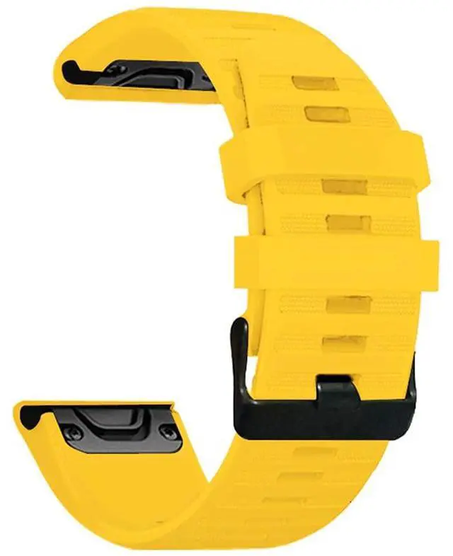 Main image of Compatible with Garmin Fenix 8 47mm/E 47mm/7/7 Pro/6/6 Pro/5/5 Plus Band Silicone, 22mm Quick Fit Watch Band Sport Wristband Bracelet Replacement Band for Garmin Forerunner 965/955/945/935