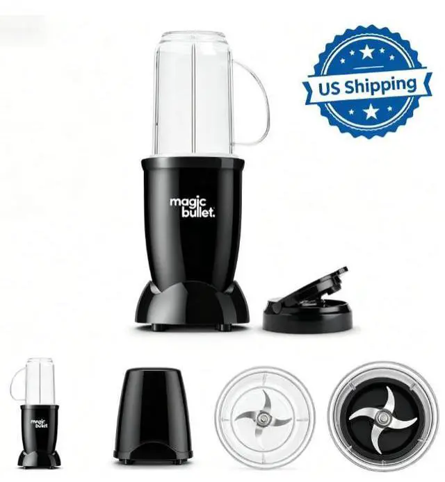 Main image of Magic Bullet 4 Piece Personal Blender MBR-0401WM, Black