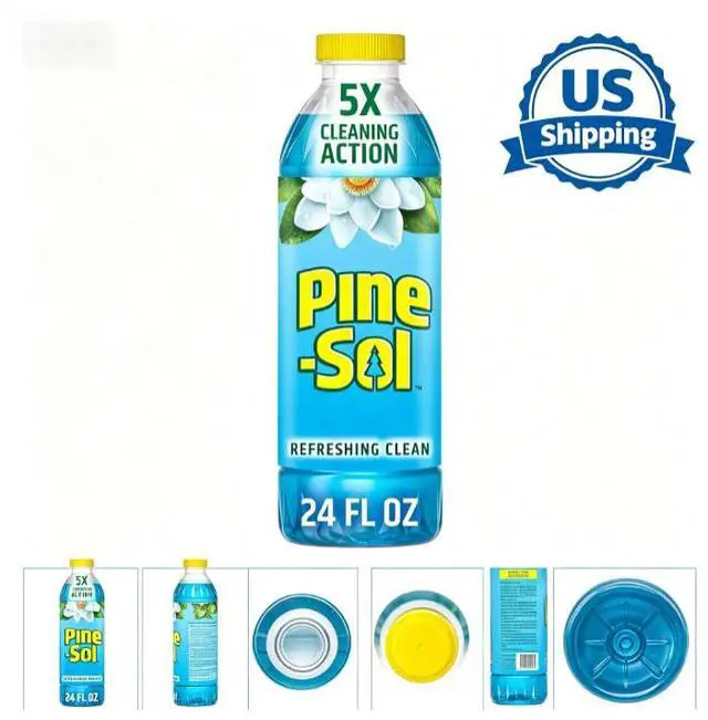 Main image of MultiSurface Liquid Floor Cleaner, Refreshing Clean Scent, 24 fl oz AllPurpose Household Cleaning Solution