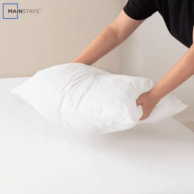 Alt view image 2 of 5 - MemoryFoam Cluster Bed Pillow, Standard/Queen Size 20"×28", Antimicrobial Support Pillow for AllSleepPosition