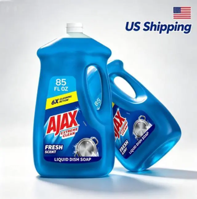 Main image of ExtremeClean Foaming Dish Soap, Fresh Scent, 85 fl oz HeavyDuty Liquid Detergent