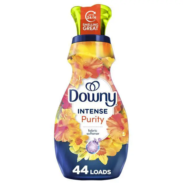 Alt view image 2 of 5 - Intense Liquid Fabric Softener & Conditioner, Purity Scent, 32 fl oz, 44 Loads