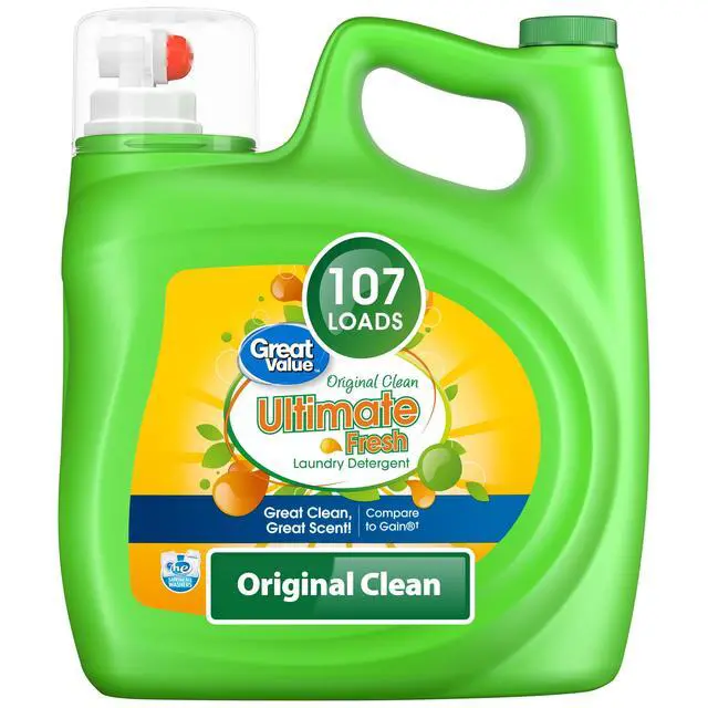 Alt view image 2 of 4 - Ultimate Fresh Liquid Laundry Detergent, Original Clean Scent, 154 fl oz, 107 Loads