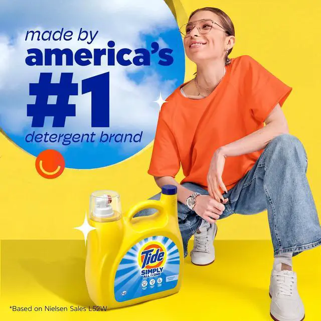 Alt view image 4 of 5 - AllInOne Liquid Laundry Detergent, Refreshing Breeze Scent, 107 fl oz, 85 Loads