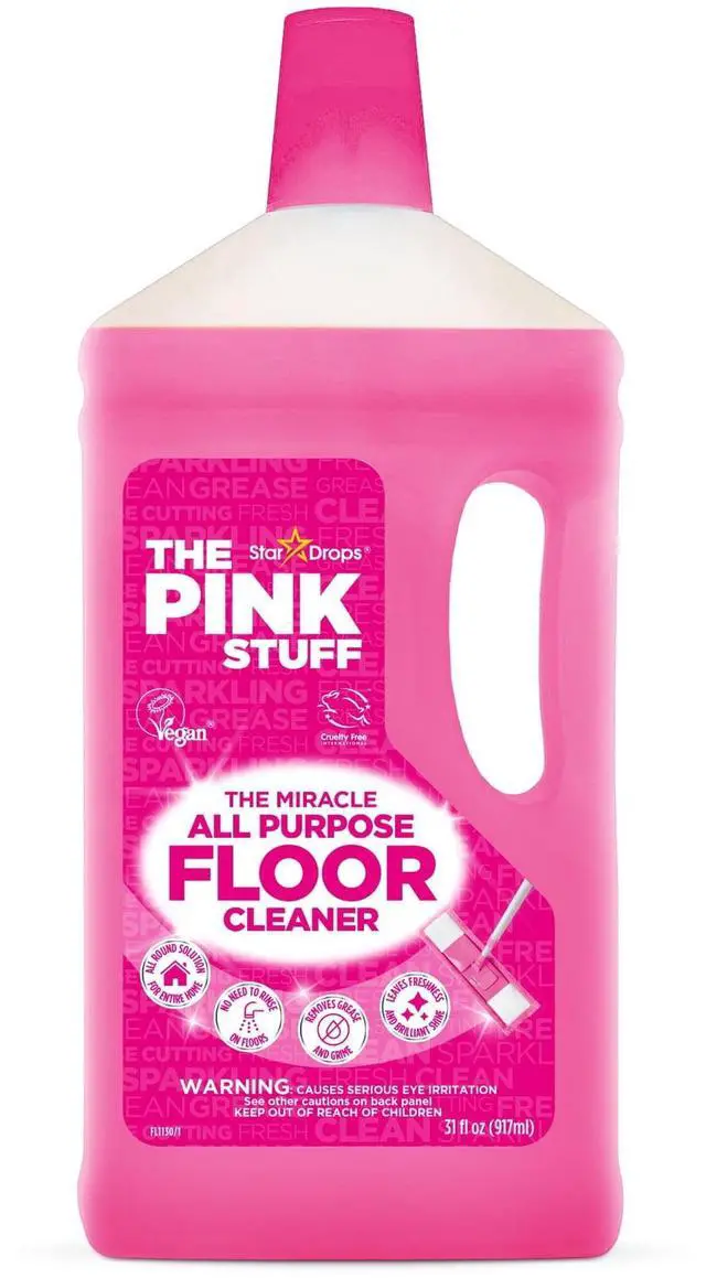 Main image of Miracle AllPurpose Liquid Floor Cleaner, Rhubarb Scent, NoRinse Formula, 31 fl oz