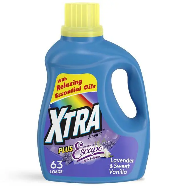 Alt view image 7 of 7 - Plus Scent of Escape Liquid Laundry Detergent, Lavender & Sweet Vanilla, 97.7 fl oz, 63 Loads
