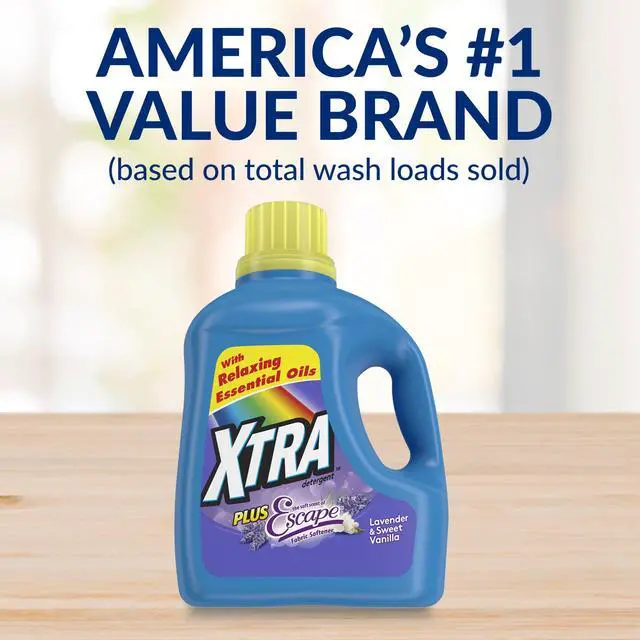 Alt view image 3 of 7 - Plus Scent of Escape Liquid Laundry Detergent, Lavender & Sweet Vanilla, 97.7 fl oz, 63 Loads