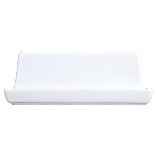 Alt view image 2 of 6 - Stoneware Butter Dish with Lid, ArcticWhite Ceramic Butter Keeper for Kitchen Countertop