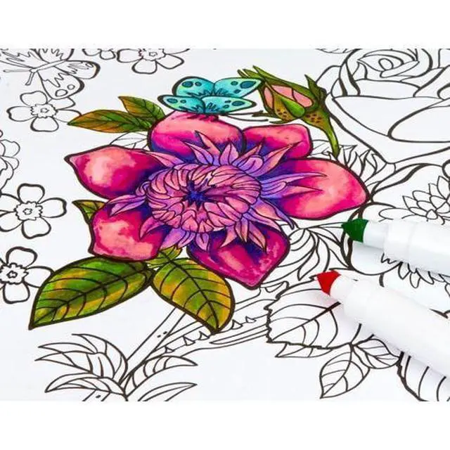 Alt view image 3 of 5 - Crayola Super Tips Washable Markers, 20Count, Versatile Thick & Thin Line Art Markers, Ages 3+