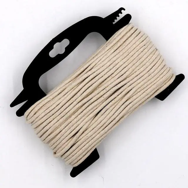 Alt view image 4 of 6 - Hyper Tough 100Foot Braided CottonPolyester Clothesline Rope, Natural Color, Indoor & Outdoor