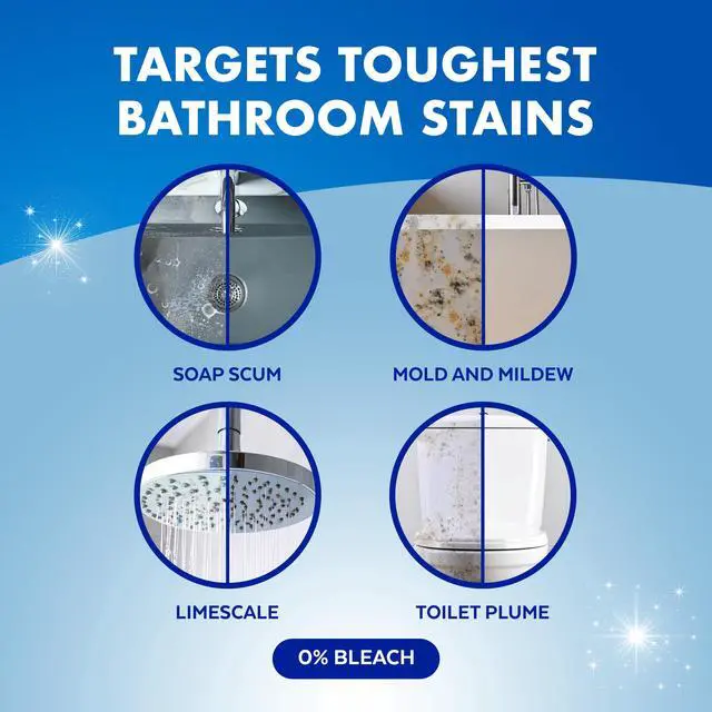 Alt view image 6 of 6 - Lysol Multipurpose Foam Bathroom Cleaner, Removes Soap Scum & Limescale, 32 Ounce