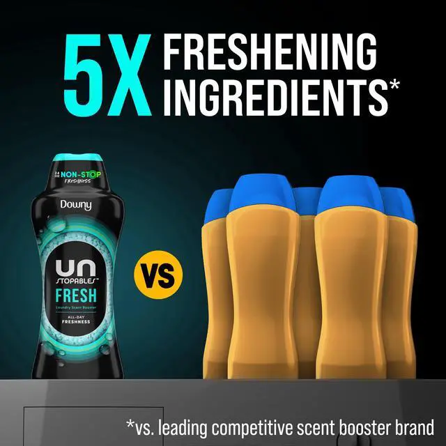 Alt view image 6 of 6 - Downy Unstopables InWash Scent Booster Laundry Beads, Fresh Scent, 12.2 oz