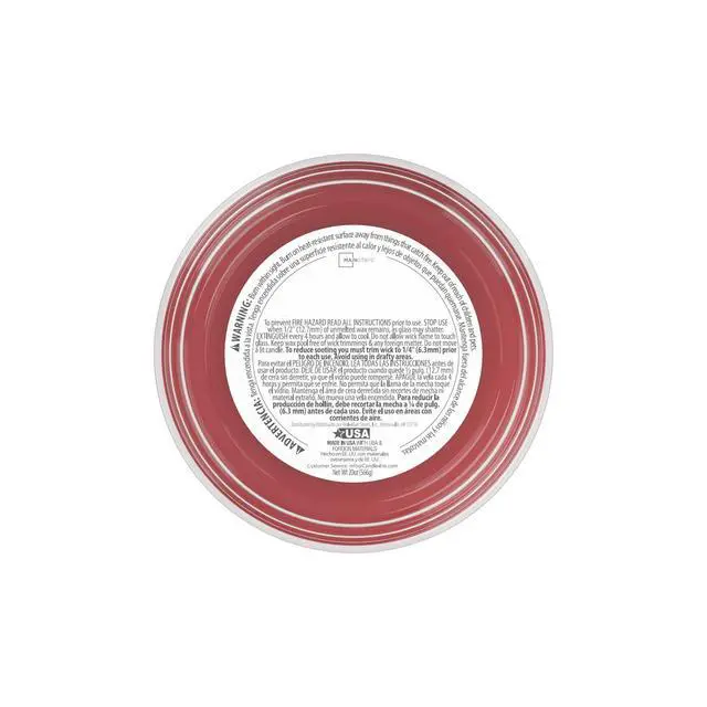 Alt view image 4 of 6 - Mainstays Apple Pumpkin SingleWick Scented Glass Jar Candle, 20 oz, 100120 Hour Burn Time
