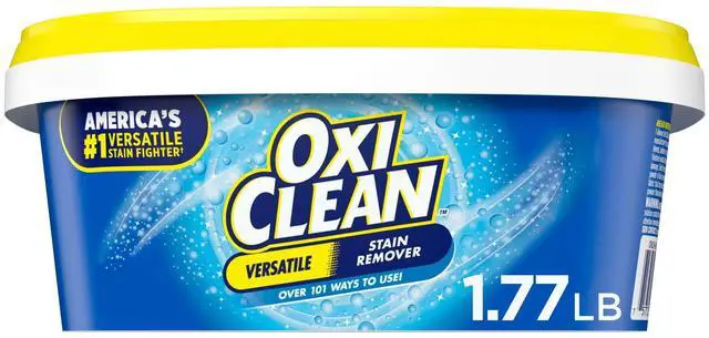 Alt view image 2 of 7 - OxiClean Versatile Stain Remover Powder, MultiPurpose Laundry & Household Cleaner,1.77 lb