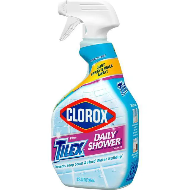 Alt view image 3 of 6 - Clorox Plus Tilex Daily Shower Bathroom Cleaner Spray, NoScrub Formula, 32 fl oz