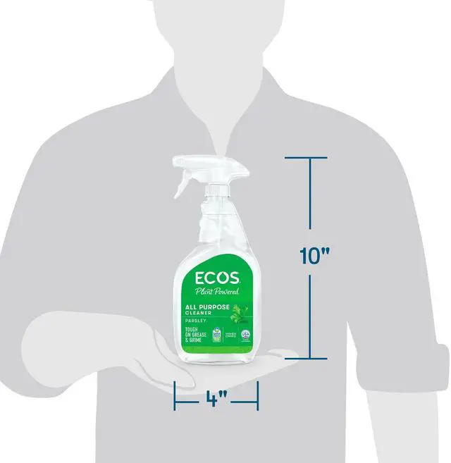 Alt view image 3 of 5 - ECOS Hypoallergenic AllPurpose Cleaner Spray, Parsley Scent, 22 fl oz