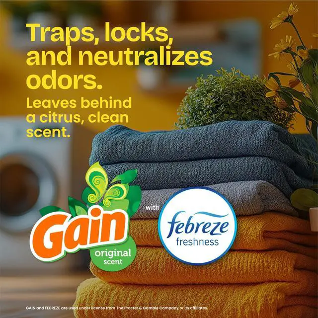 Alt view image 2 of 6 - Glad ForceFlex MaxStrength 13Gallon Drawstring Trash Bags, Gain Original Scent, 20 Count
