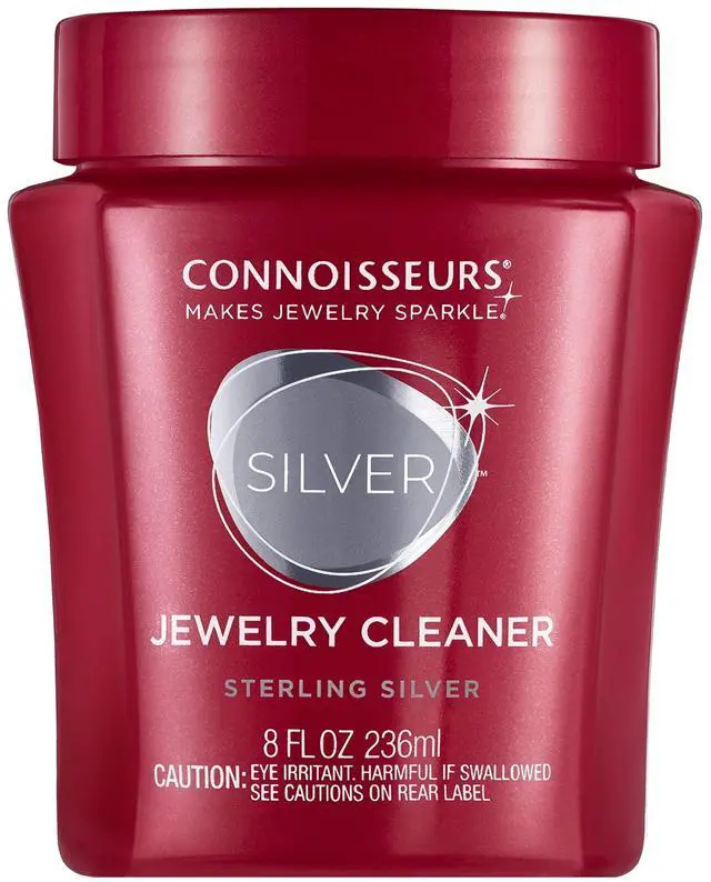 Alt view image 2 of 6 - Connoisseurs Silver Jewelry Tarnish Remover, Sterling Silver Cleaner, 8 fl oz, With Dip Tray