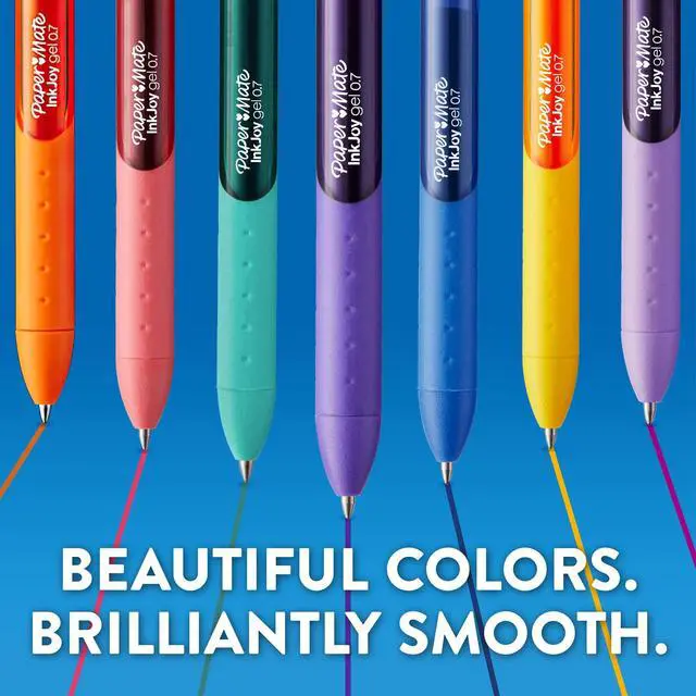 Alt view image 2 of 4 - Paper Mate InkJoy Retractable Gel Pens, Candy Pop Colors, 0.7mm Medium Point, 4Count