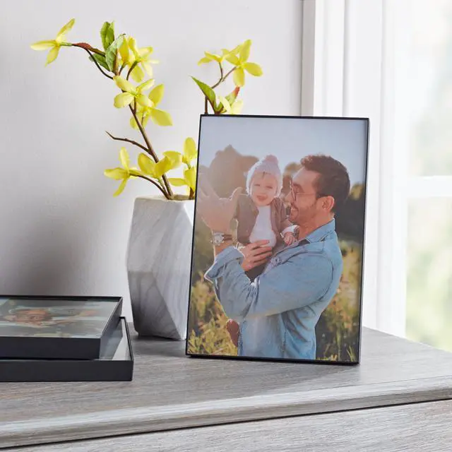 Alt view image 5 of 6 - Horizontal & Vertical DualUse Picture Frames, FrontLoading, 5" x 7", Black, 4 Count