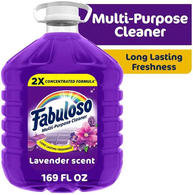 Main image of Fabuloso 2X Concentrated MultiPurpose NoRinse Floor Cleaner, Lavender Scent, 169 fl oz