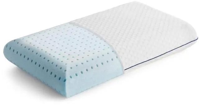 Main image of Linenspa Ventilated Gel Memory Foam Pillow, Medium Feel, Standard Size, Washable Cover