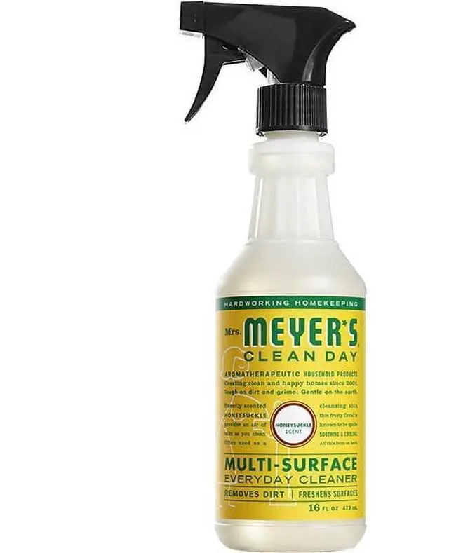 Alt view image 2 of 4 - (2 pack) Mrs. Meyer's Clean Day Multi-Surface Everyday Cleaner, Honeysuckle Scent, 16 Fl Oz