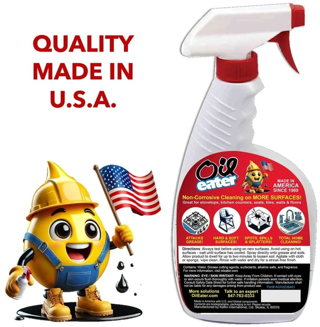 Alt view image 2 of 7 - Oil Eater Multi-Surface Cleaner, Spray for Kitchens, 32 oz
