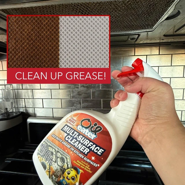 Alt view image 7 of 7 - Oil Eater Multi-Surface Cleaner, Spray for Kitchens, 32 oz