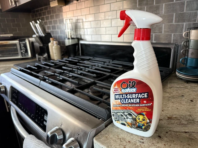Alt view image 6 of 7 - Oil Eater Multi-Surface Cleaner, Spray for Kitchens, 32 oz