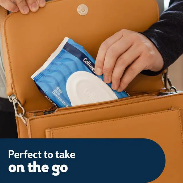Alt view image 6 of 6 - Cottonelle Fresh Care Flushable Wet Wipes, 2 Flip-Top Packs