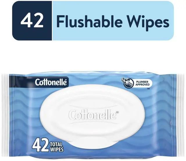 Main image of Cottonelle Ultra Fresh Flushable Wet Wipes, 1 Flip-Top Pack