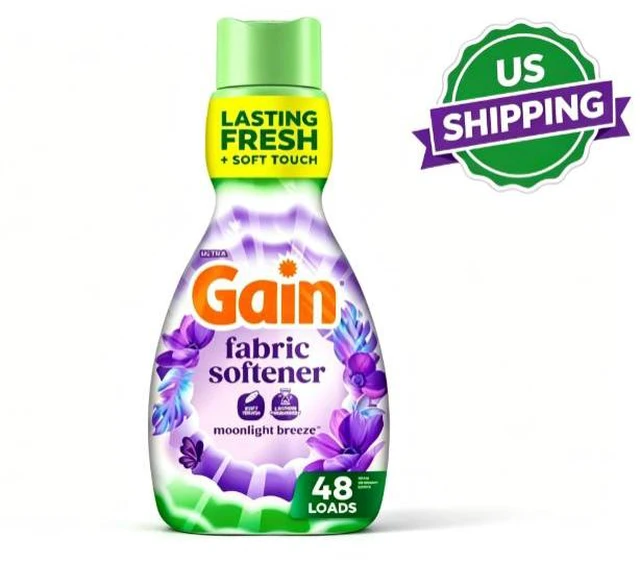 Main image of Gain Liquid Laundry Fabric Softener, Moonlight Breeze Scent, 35 fl oz