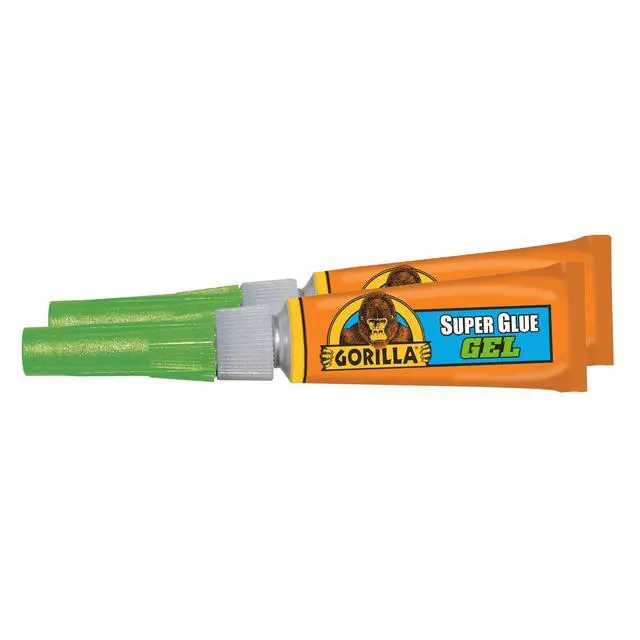 Alt view image 6 of 6 - Gorilla Clear Super Glue Gel 3g, Mini Tubes, 2 Count