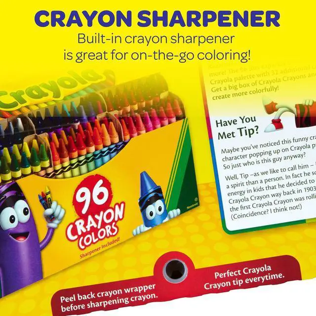 Alt view image 7 of 7 - Crayola Crayon Set, 96 Ct, Classroom Must Haves, Back School Supplies for Teachers and Students, Coloring Gift for Kids, Ages 4+